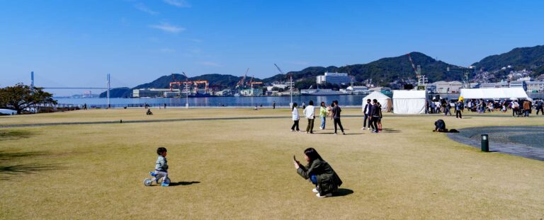 長崎水辺の森公園　広場
